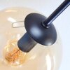 Gastor Plafonnier, Boule lumineuse Ambre, 6 lumières