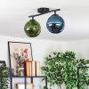 Gastor Plafonnier, Boule lumineuse Bleu, Vert, 2 lumières