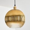 Koyoto Suspension, Boule lumineuse, Suspension Or, 1 lumière