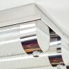 Zamar Plafonnier LED Chrome, 3 lumières