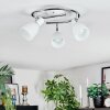 Starkeryd Plafonnier, Spot de plafond Chrome, Blanc, 3 lumières