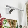 Zaire Lampe de miroir, Applique murale LED Chrome, Argenté, 1 lumière, Détecteur de mouvement