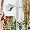 Zaire Lampe de miroir, Applique murale LED Chrome, Argenté, 1 lumière, Détecteur de mouvement