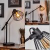 Albreda Lampe à poser LED Noir, 1 lumière