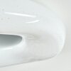 Zuril Plafonnier LED Blanc, 1 lumière, Télécommandes