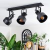 Tylar Plafonnier, Spot de plafond Noir, 3 lumières