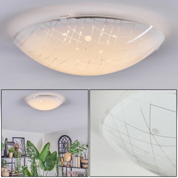 Ferli Plafonnier LED Blanc, 1 lumière