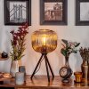 Trion Lampe à poser Noir, 1 lumière