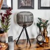 Trion Lampe à poser Noir, 1 lumière