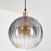Koyoto Suspension, Boule lumineuse, Suspension Or, 1 lumière