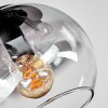 Koyoto Plafonnier, Boule lumineuse 30 cm Clair, Fumé, 3 lumières