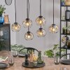 Ripoll Suspension, Boule lumineuse, Suspension Ambre, Clair, 6 lumières