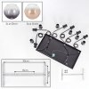 Koyoto Suspension, Boule lumineuse, Suspension Ambre, Clair, Fumé, 6 lumières