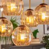 Gastor Plafonnier, Boule lumineuse Or, Noir, 5 lumières