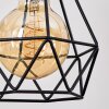 Yaak Suspension, Suspension Écru, Noir, 4 lumières