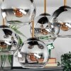 Koyoto Plafonnier, Boule lumineuse Or, Noir, 5 lumières