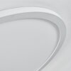 Zuren Plafonnier, Panel LED Blanc, 1 lumière, Changeur de couleurs