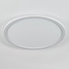 Zuren Plafonnier, Panel LED Blanc, 1 lumière, Changeur de couleurs