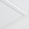 Zuren Plafonnier, Panel LED Blanc, 1 lumière, Changeur de couleurs