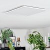 Zuren Plafonnier, Panel LED Blanc, 1 lumière, Changeur de couleurs