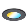 Ramek Plafonnier, Spot encastrable LED Noir, 3 lumières