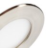Ramek Plafonnier, Spot encastrable LED Nickel mat, 3 lumières