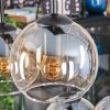 Koyoto Suspension, Boule lumineuse, Suspension Ambre, Clair, 6 lumières