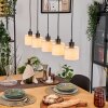 Bassagoda Suspension, Suspension Écru, Noir, 5 lumières Bassagoda Suspension, Suspension Écru, Noir, 5 lumières