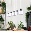 Bassagoda Suspension, Suspension Écru, Noir, 5 lumières Bassagoda Suspension, Suspension Écru, Noir, 5 lumières