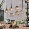 Koyoto Suspension, Boule lumineuse, Suspension Clair, Fumé, 6 lumières