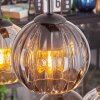 Koyoto Suspension, Boule lumineuse, Suspension Ambre, Clair, Fumé, 6 lumières
