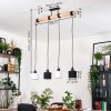 Bassagoda Suspension, Suspension Écru, Noir, 4 lumières