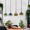 Koyoto Suspension, Boule lumineuse, Suspension Écru, Noir, 4 lumières