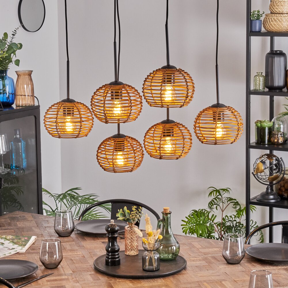 Mulstrand Suspension, Suspension Écru, 6 lumières main product photo