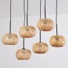 Bauro Suspension, Suspension Écru, 6 lumières