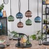 Koyoto Suspension, Boule lumineuse, Suspension Fumé, 6 lumières