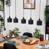 Bassagoda Suspension, Suspension Écru, Noir, 5 lumières