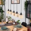 Sabadim Suspension, Suspension Écru, Noir, 5 lumières