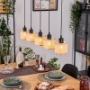 Sabadim Suspension, Suspension Écru, Noir, 5 lumières