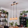Basto Suspension, Suspension Écru, Noir, 3 lumières