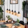 Bongal Suspension, Suspension Écru, Noir, 5 lumières