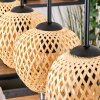 Basto Suspension, Suspension Écru, Noir, 5 lumières