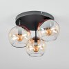 Koyoto Plafonnier, Boule lumineuse Ambre, Clair, 3 lumières