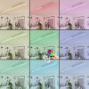Plafonnier  Voisines LED, 1 lumière, Télécommandes, Changeur de couleurs