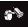 Applique murale Wofi HOORN LED Chrome, 1 lumière