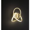 Applique murale Wofi INDIGO LED Or, 1 lumière