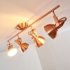 Plafonnier Tina Cuivre, 4 lumières