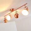 Plafonnier Tina Cuivre, 4 lumières