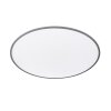 Plafonnier Wofi LINOX LED Argenté, 1 lumière, Télécommandes