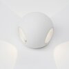 Applique murale d'extérieur AEG Gus LED Blanc, 3 lumières